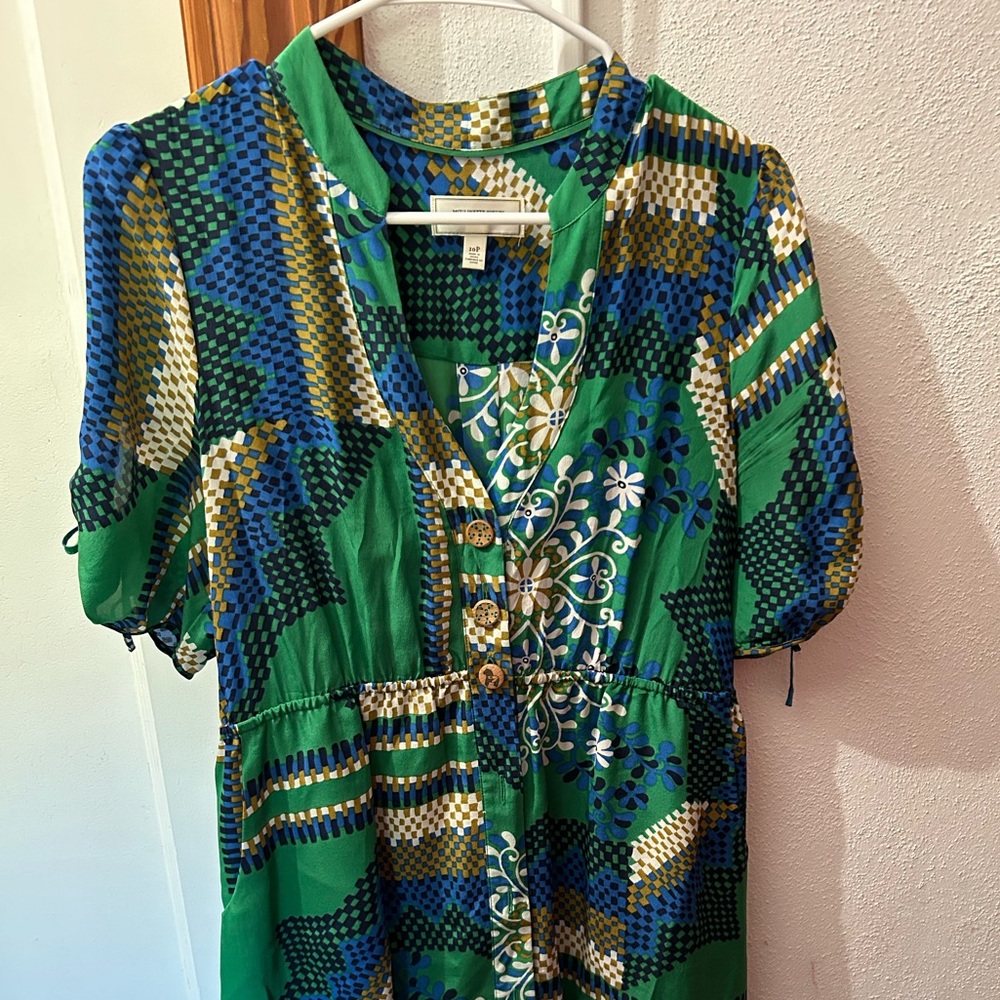 Anthropologie Moulinette Soeurs Rainforest Morning dress